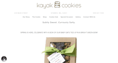 Desktop Screenshot of kayakcookies.com